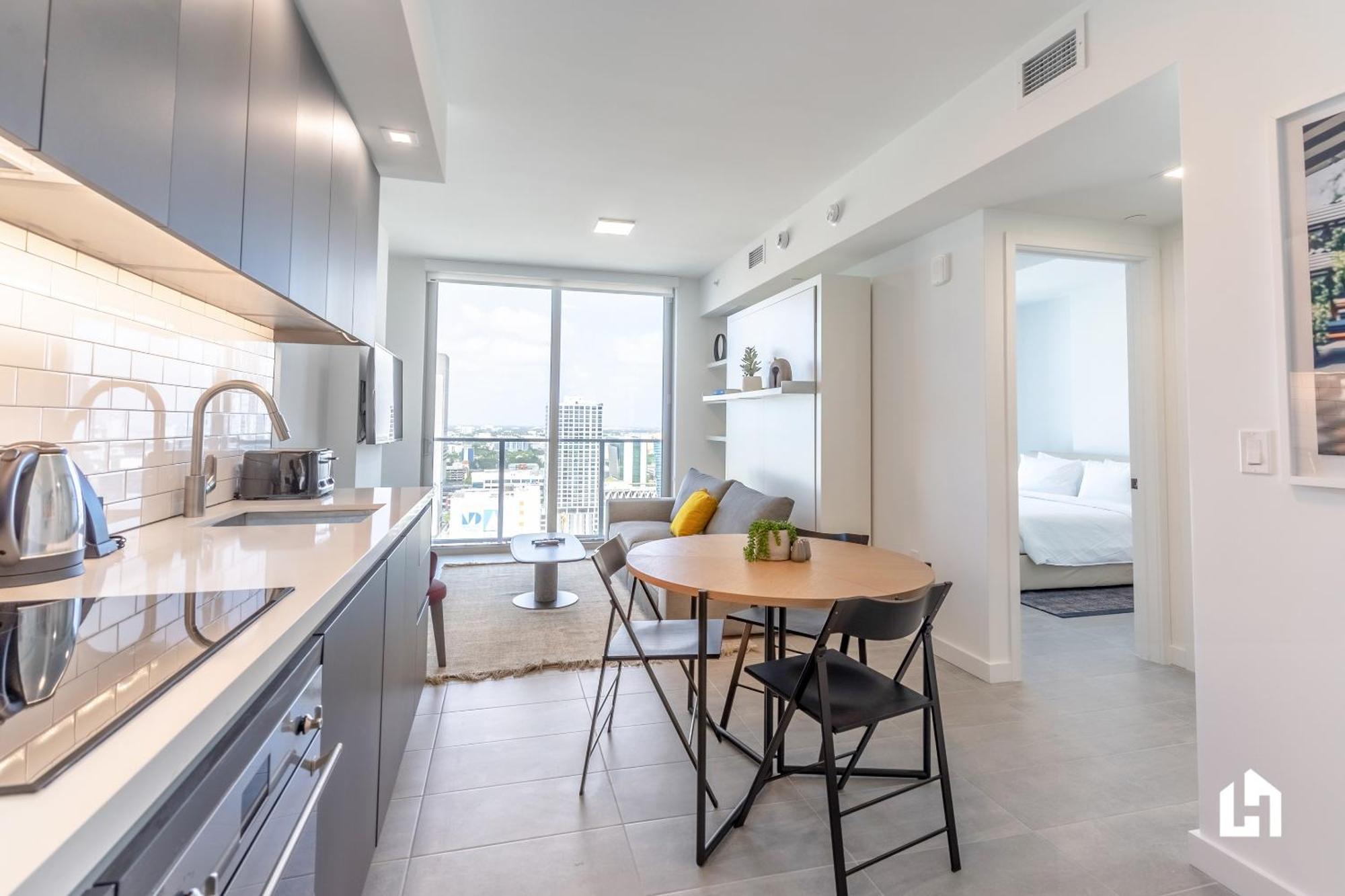 Downtown Miami Condos By Lua Host Rum bild